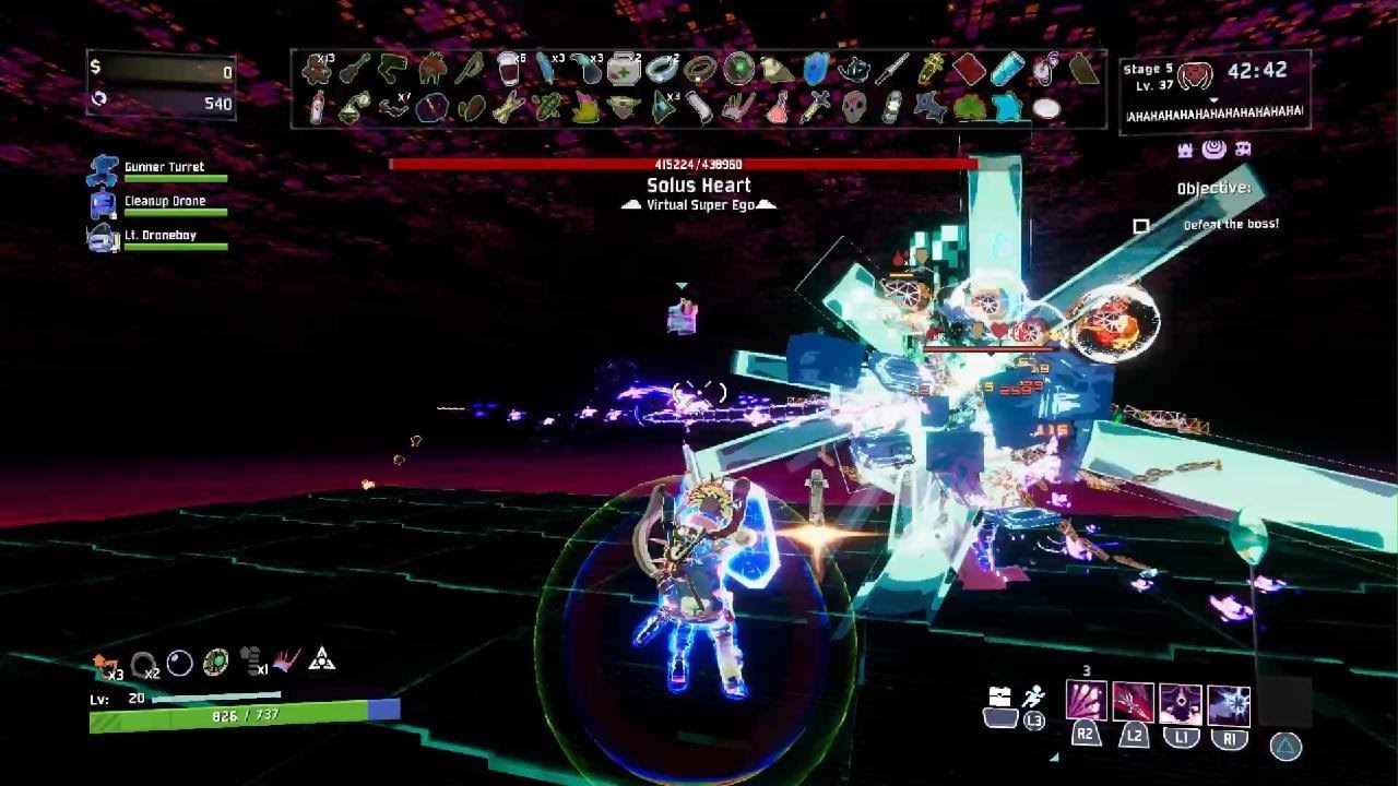 Solus Heart [spoilers] RoR2 The Alloyed Collective final boss fight