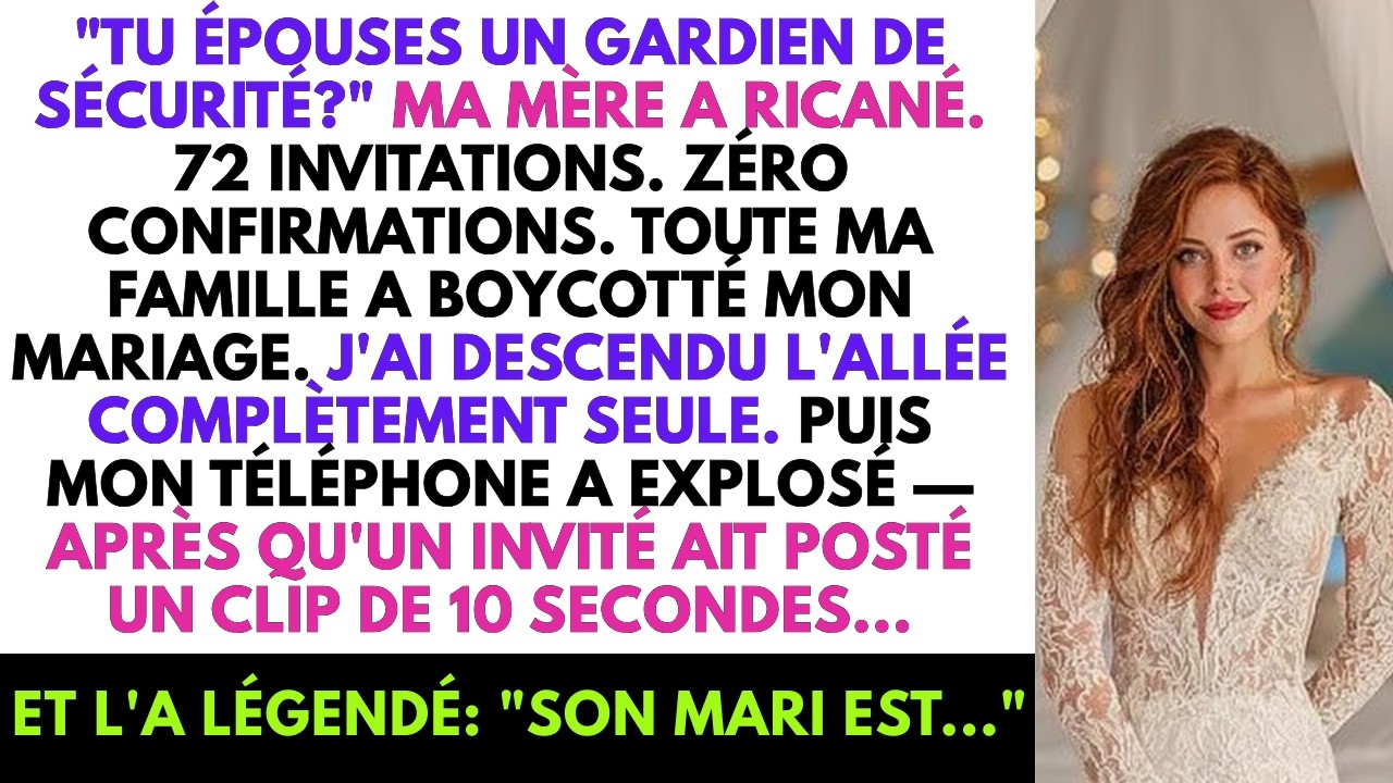 Mes Parents Ont Boycotté Mon Mariage Au 