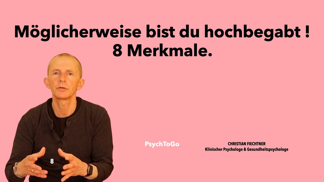 8 Merkmale für Hochbegabung.