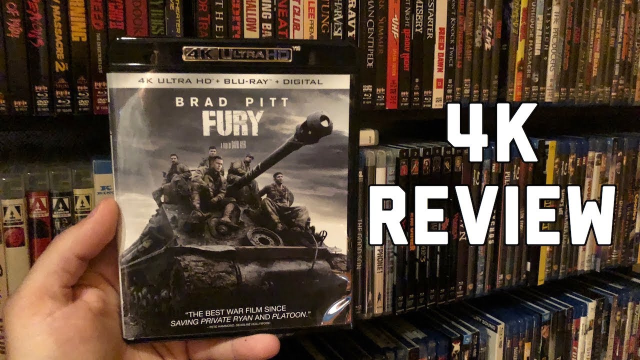 Fury 4K UltraHD Blu-ray Review & GIVEAWAY!! | Dolby Vision HDR | Dolby Atmos Audio