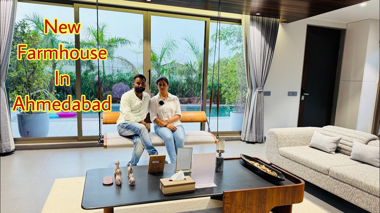 NEW  SUSTAINABLE FARMHOUSE NEAR AHMEDABAD 