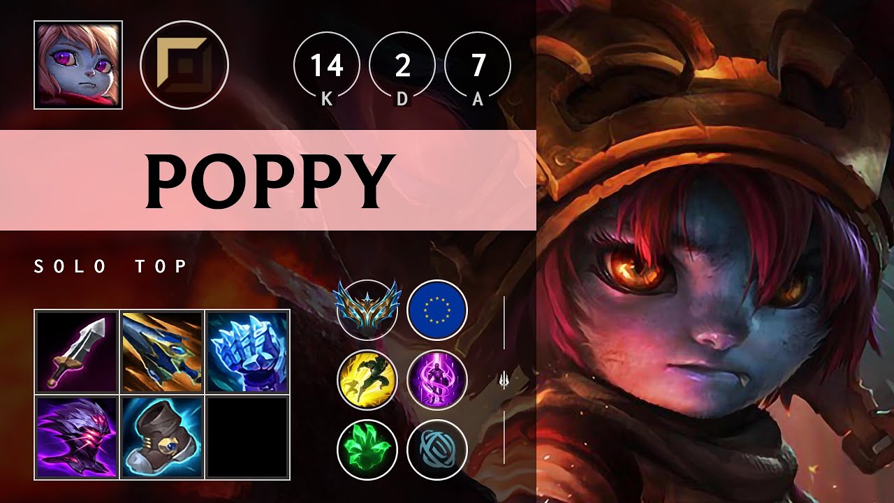 Poppy Top vs Jax: Super CC - EUW Challenger Patch 14.18