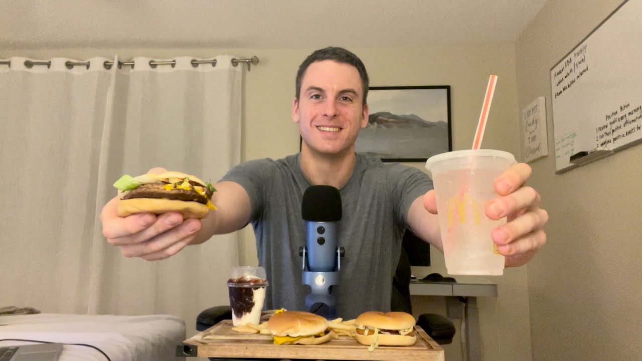 ASMR Eating McDonald's Mukbang