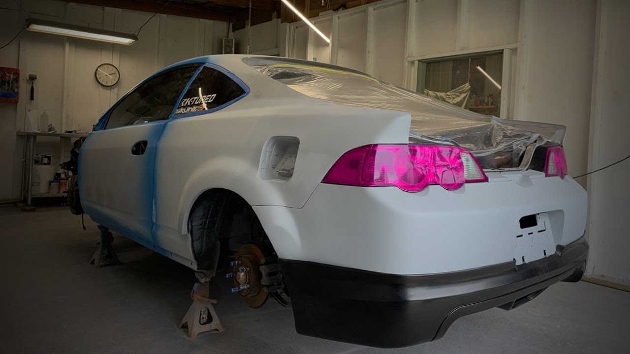 Custom Wide Rear Bumper To Match The Widebody Acura RSX
