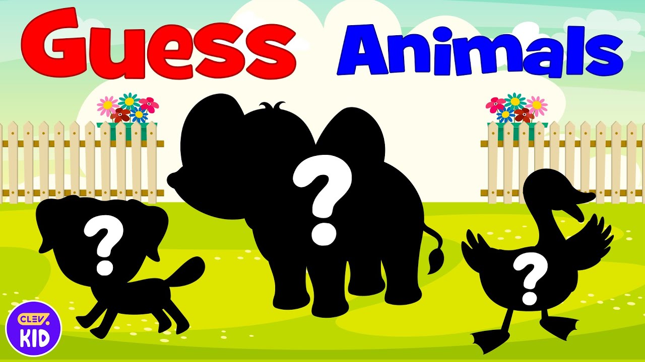 ClevKid | Guess the Animals by Sounds for Kids, Toddlers & Preschool