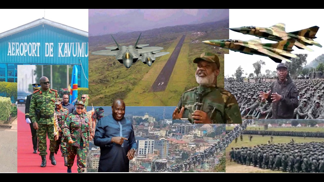 Mu marembo ya Bukavu byakomeye/Kavumu Airport ruri kunihira/Plan ni ugushorera mpa Bunagana/Bakaniye