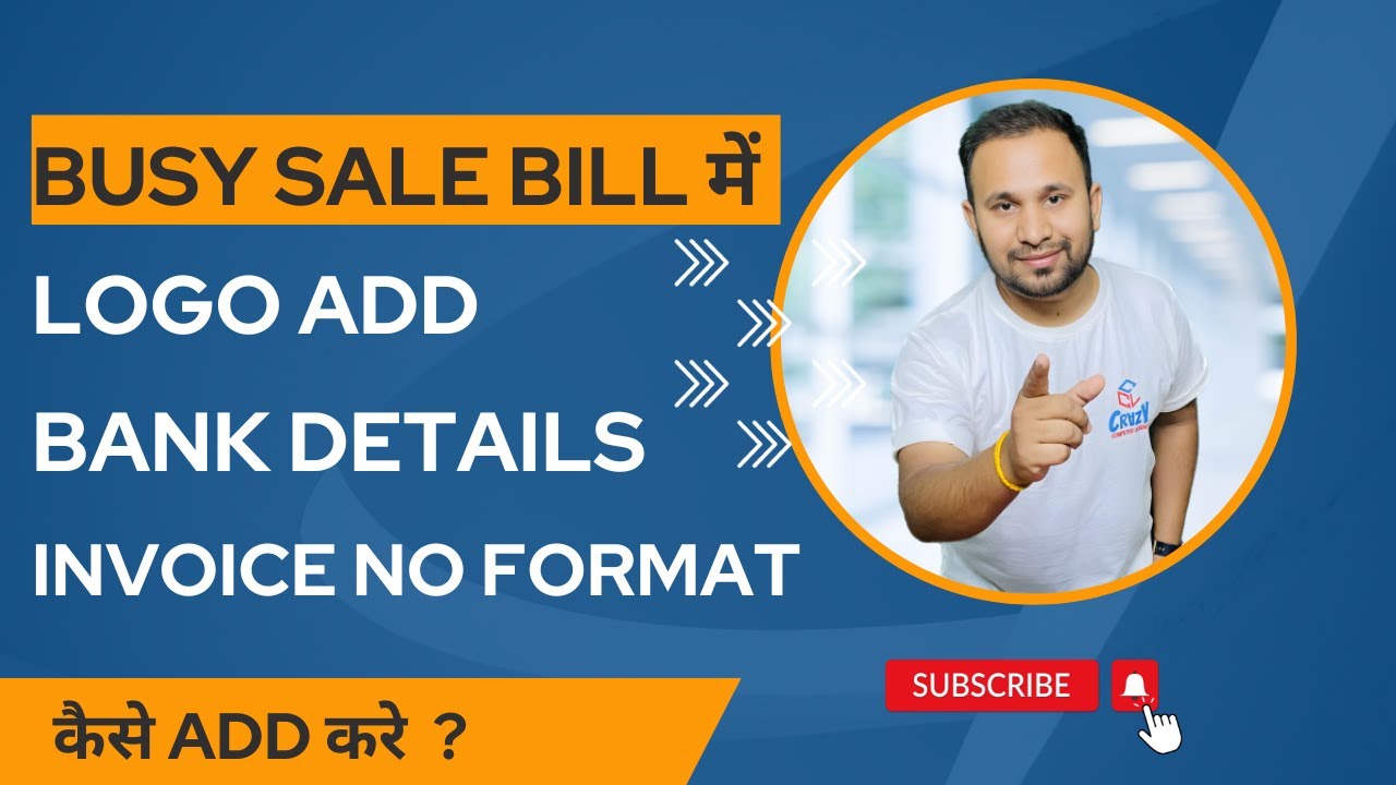 How To Format Your Invoice Numbers In Busy Software | Busy Sale Billing Made Easy!