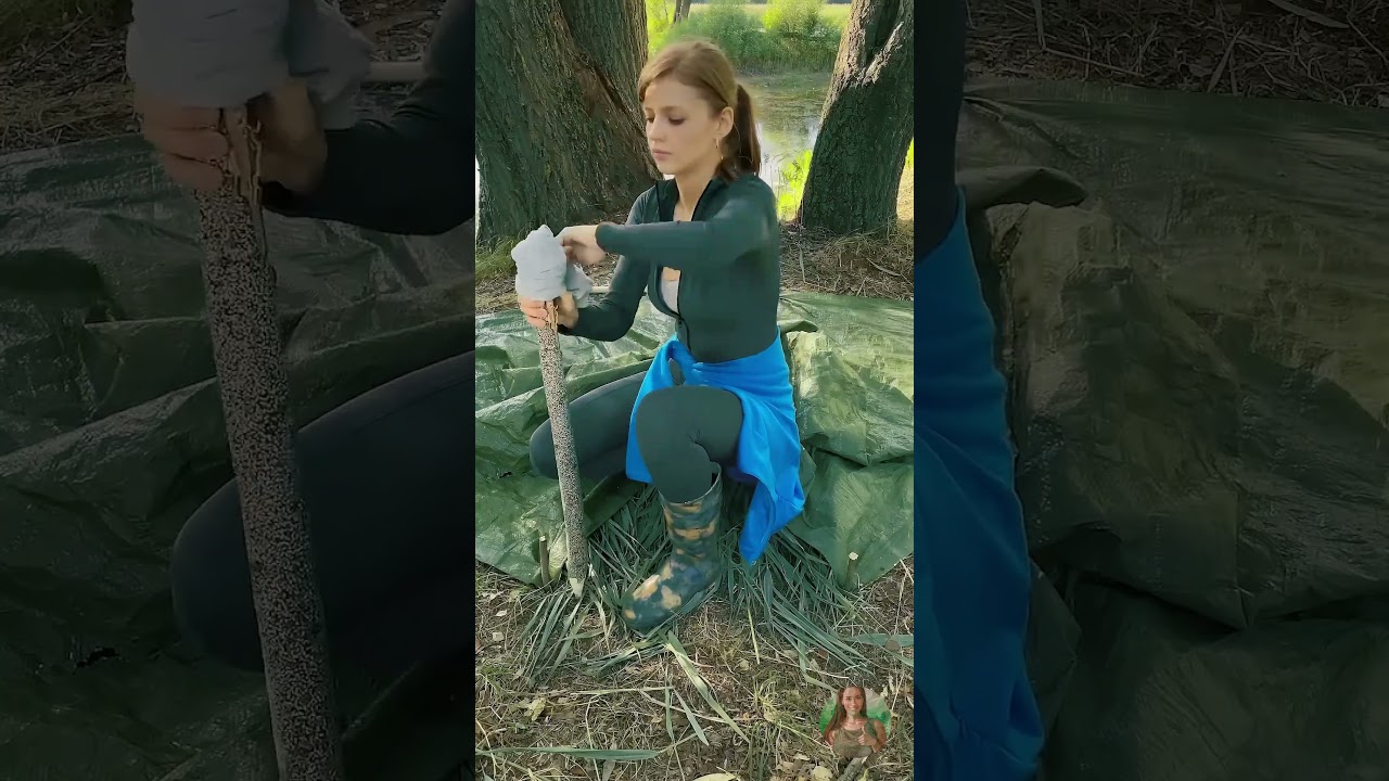 Useful Hack to Survive! 😌 | Brave Gals #Shorts #Survival #Girl #Country