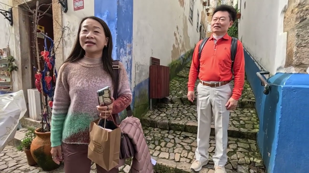 林美卿-記錄地球旅程-葡萄牙7. 歐畢多斯Obidos古城-逛皇后小鎮