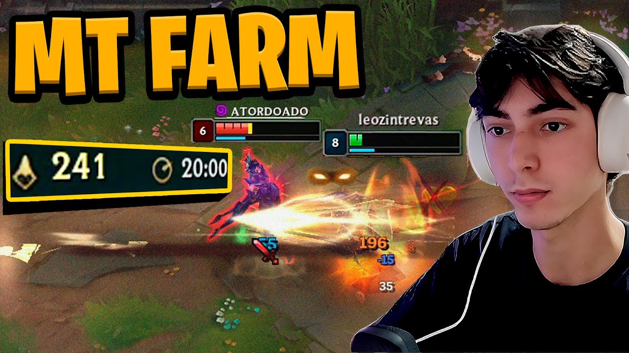 240 de FARM em 20 MINUTOS no MESTRE! | leozintrevas