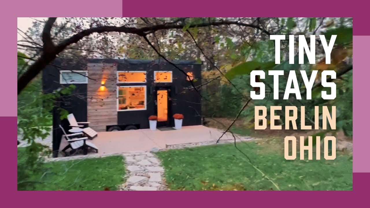 Book a Tiny House Getaway in Amish Country  |  Tour the Scandi, on the outskirts of Berlin, Ohio