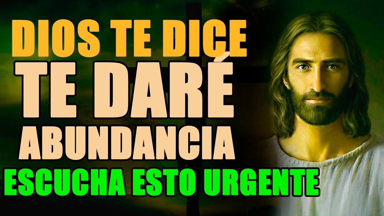 DEDICALE ESTOS MINUTOS A DIOS 🙏 legará Abundancia a tu vida, Quiero que seas Feliz !
