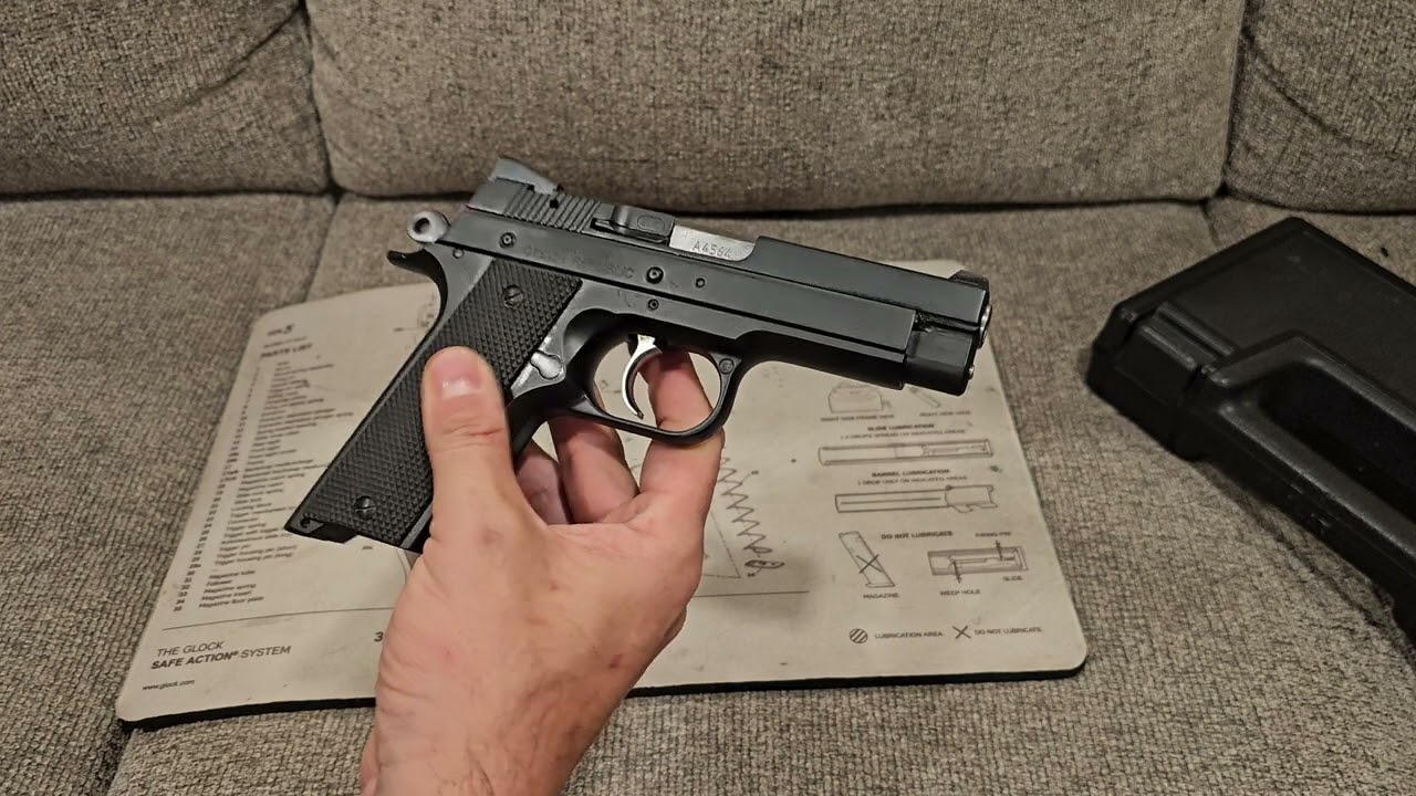 CZ 40B. The first time CZ and Colt worked together. (Colt messed up)