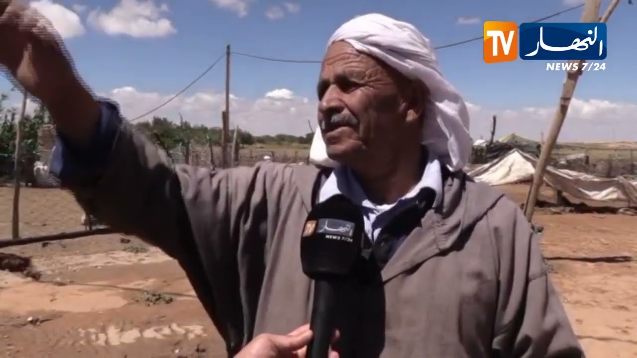 الجلفة: خسائر كبيرة ألحقتها السيول والفيضانات بالفلاحين  في منطقة كريرش ببلدية الزعفران