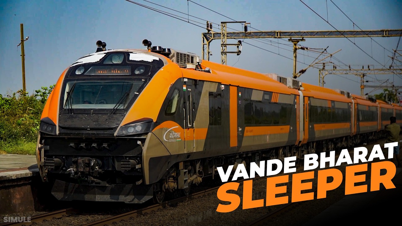 Краткий обзор будущего индийского спального поезда Vande Bharat Express