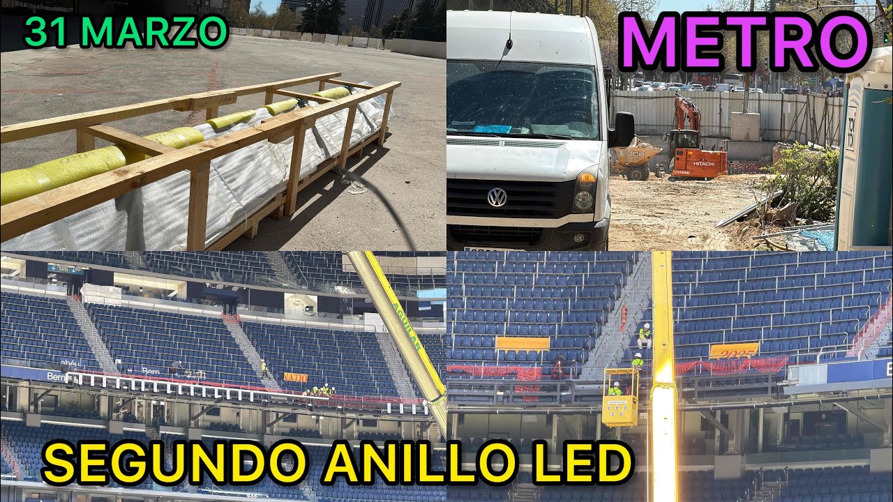 APROVECHANDO el PAR&Oacute;N de SELECCIONES ⚠️ OBRAS del SANTIAGO BERNAB&Eacute;U (31 marzo 2026)