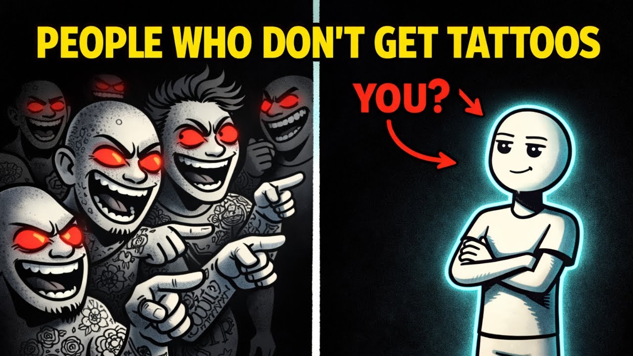 Psychology of People Who Don't Get Tattoos