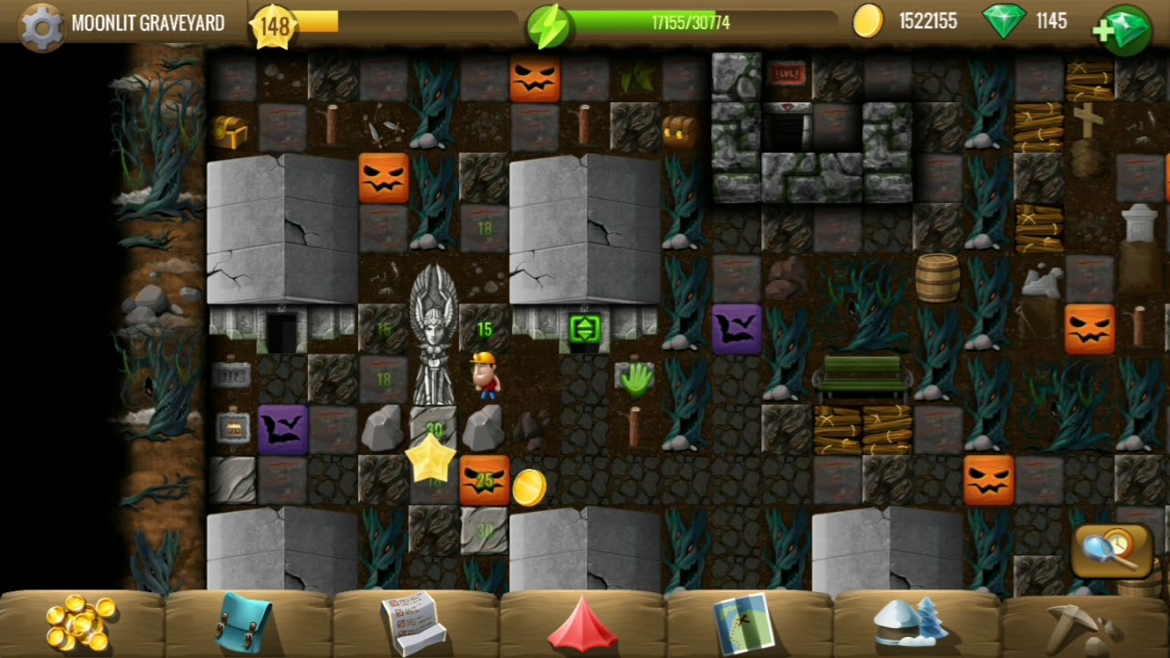 Moonlit Graveyard - #3 Halloween 2013 - Diggy's Adventure