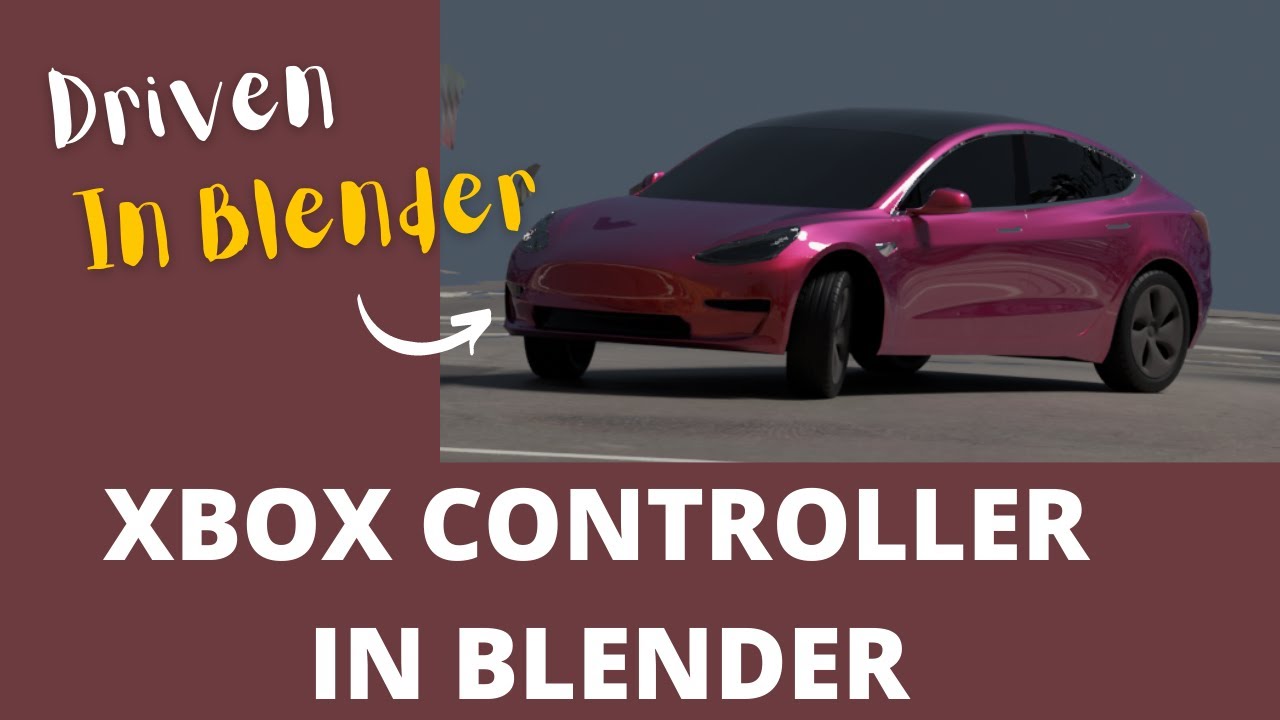 Use an XBOX Controller in Blender!