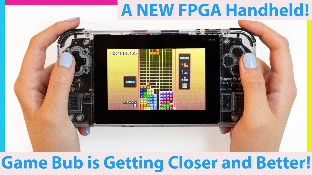 A BIG New FPGA Handheld is Coming! Game Bub Updates
