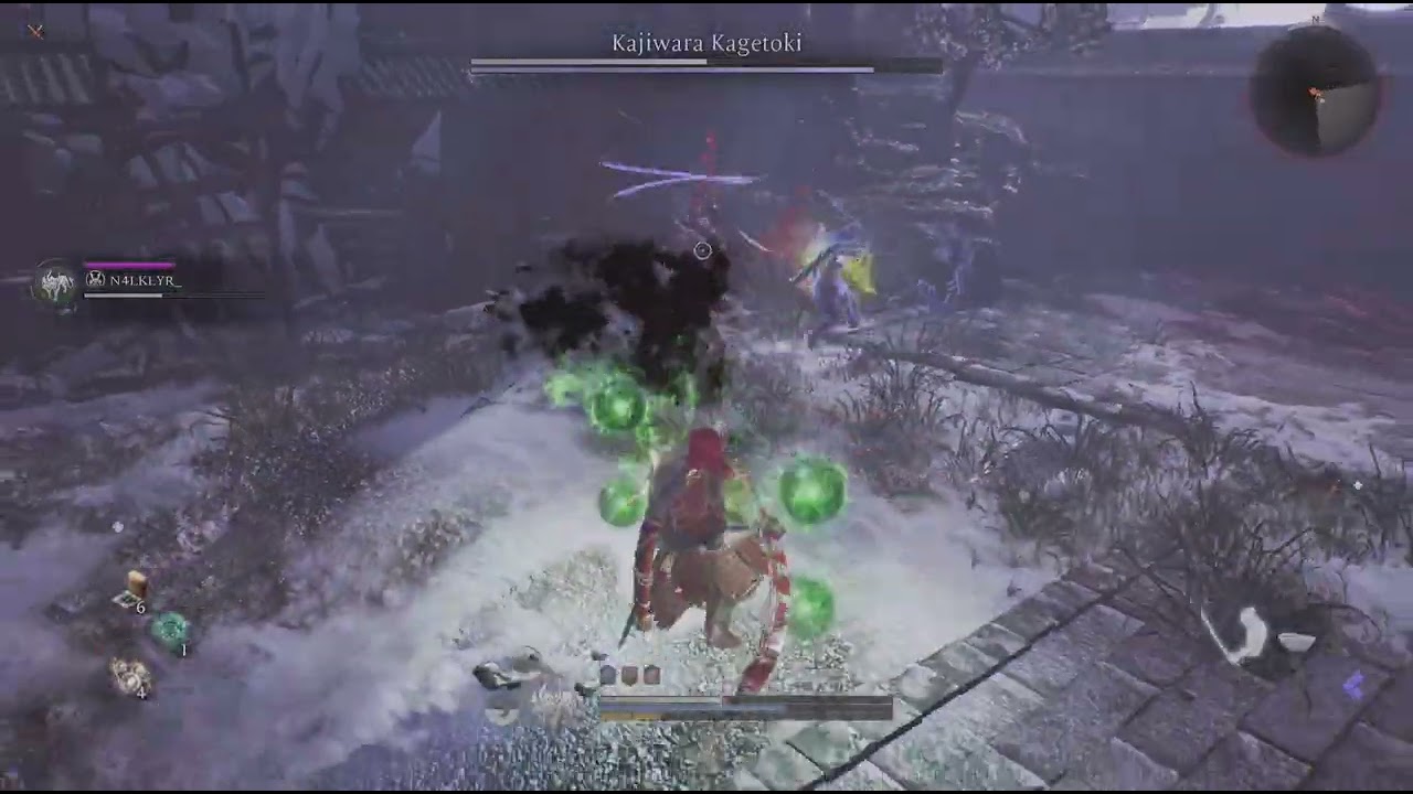Nioh 3 - Kajiwara Kagitoki Boss Fight