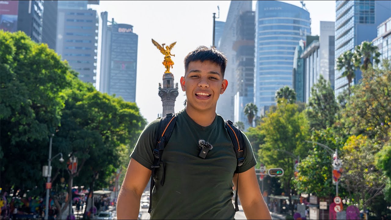 Así se siente caminar por el corazón de México 🇲🇽 | Reforma, sus monumentos y la Revolución