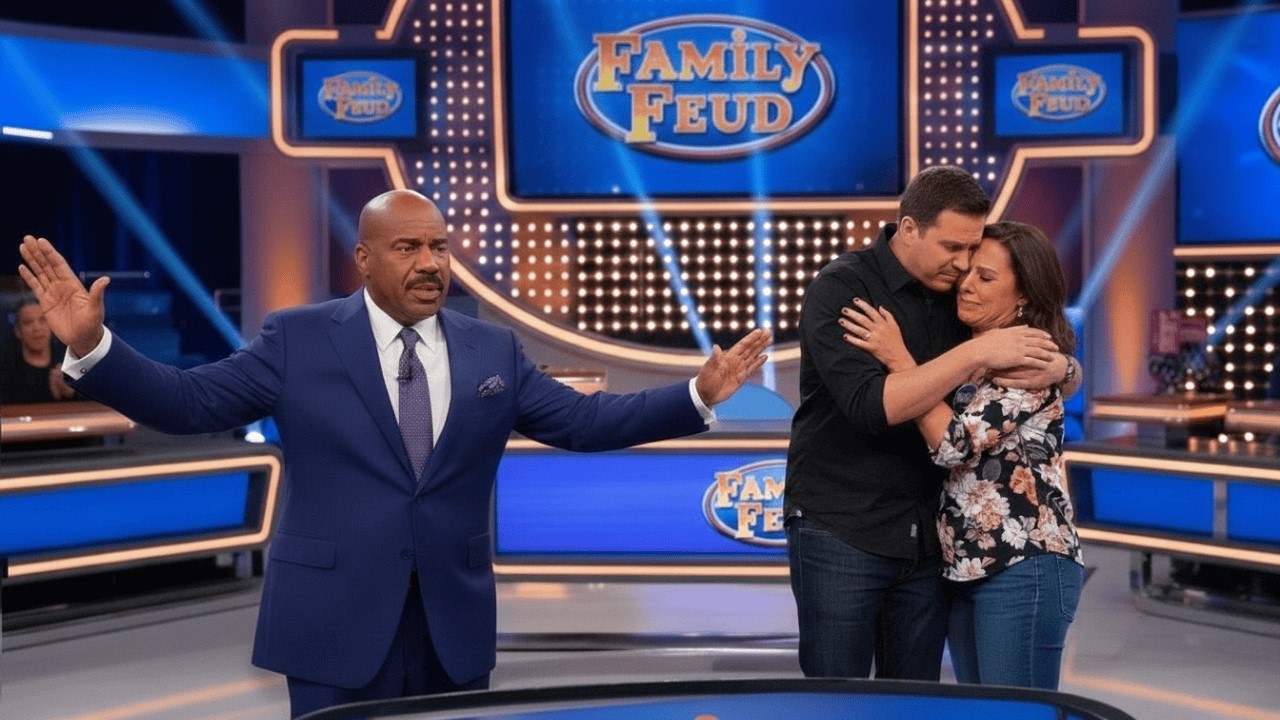 Steve Harvey STOPS the Show When Wife Forgives Husband Who Humiliated Her