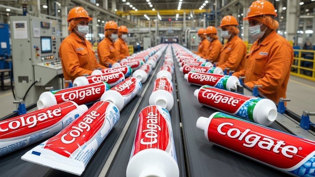 How Toothpaste Is Made Inside Mega Factories Producing Millions of Tubes Every Year