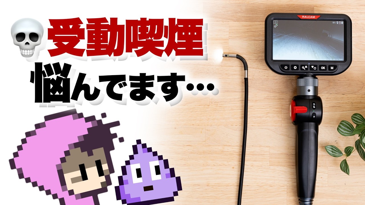 【閲覧注意】ファイバースコープカメラ使えるわ