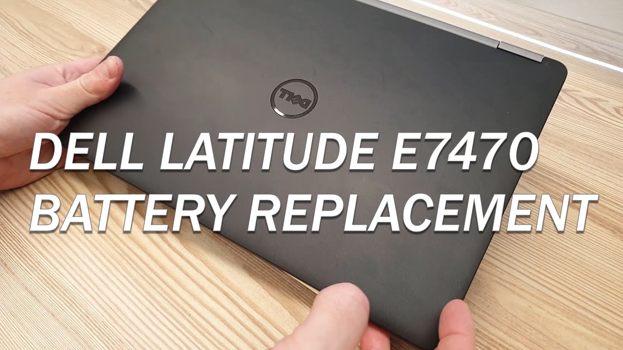 #DellLatitude E7470/7480 ЗАМЕНА БАТАРЕИ