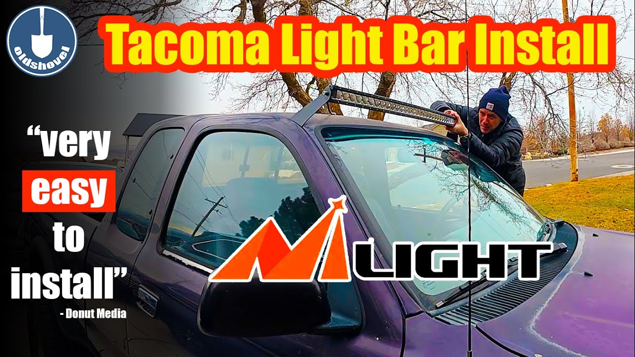Installing a Light Bar on My Tacoma from Nilight