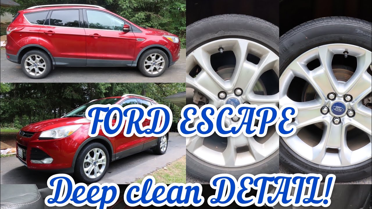 Ford Escape looks brand new again! (DEEP CLEAN DETAIL!)
