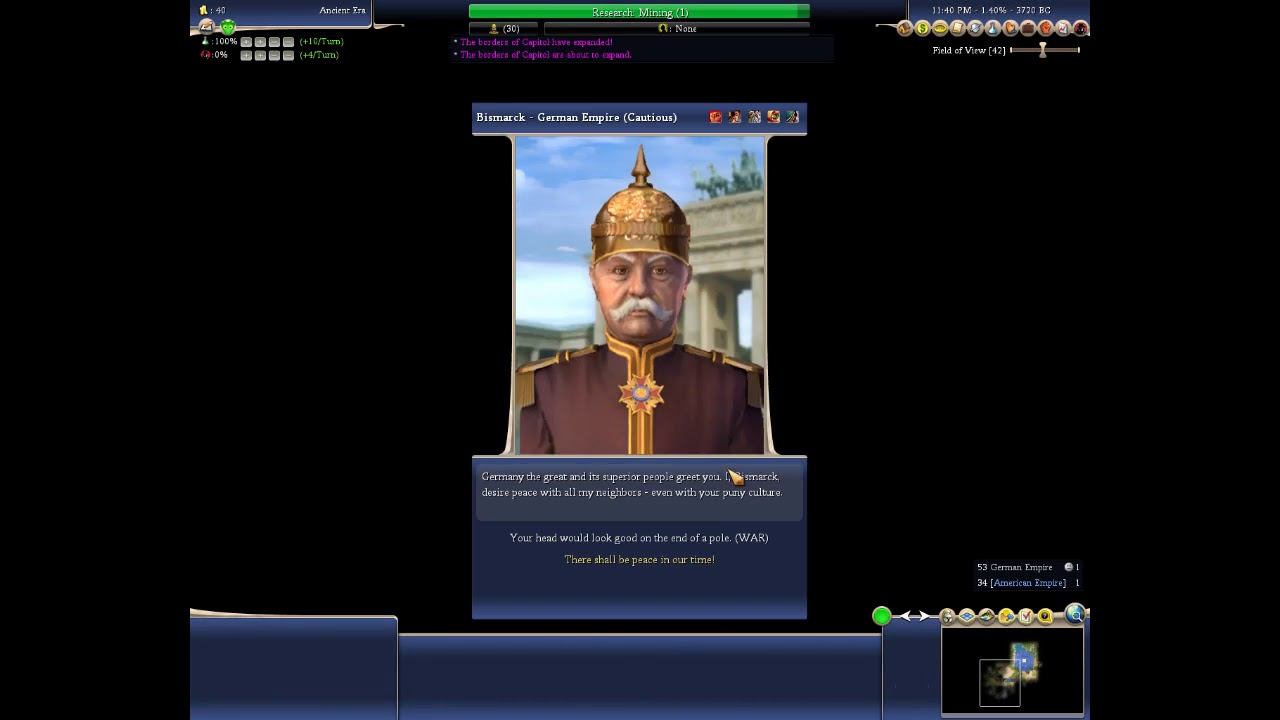 Civilization 4 Immortal 24 ( Lincoln ), part 1