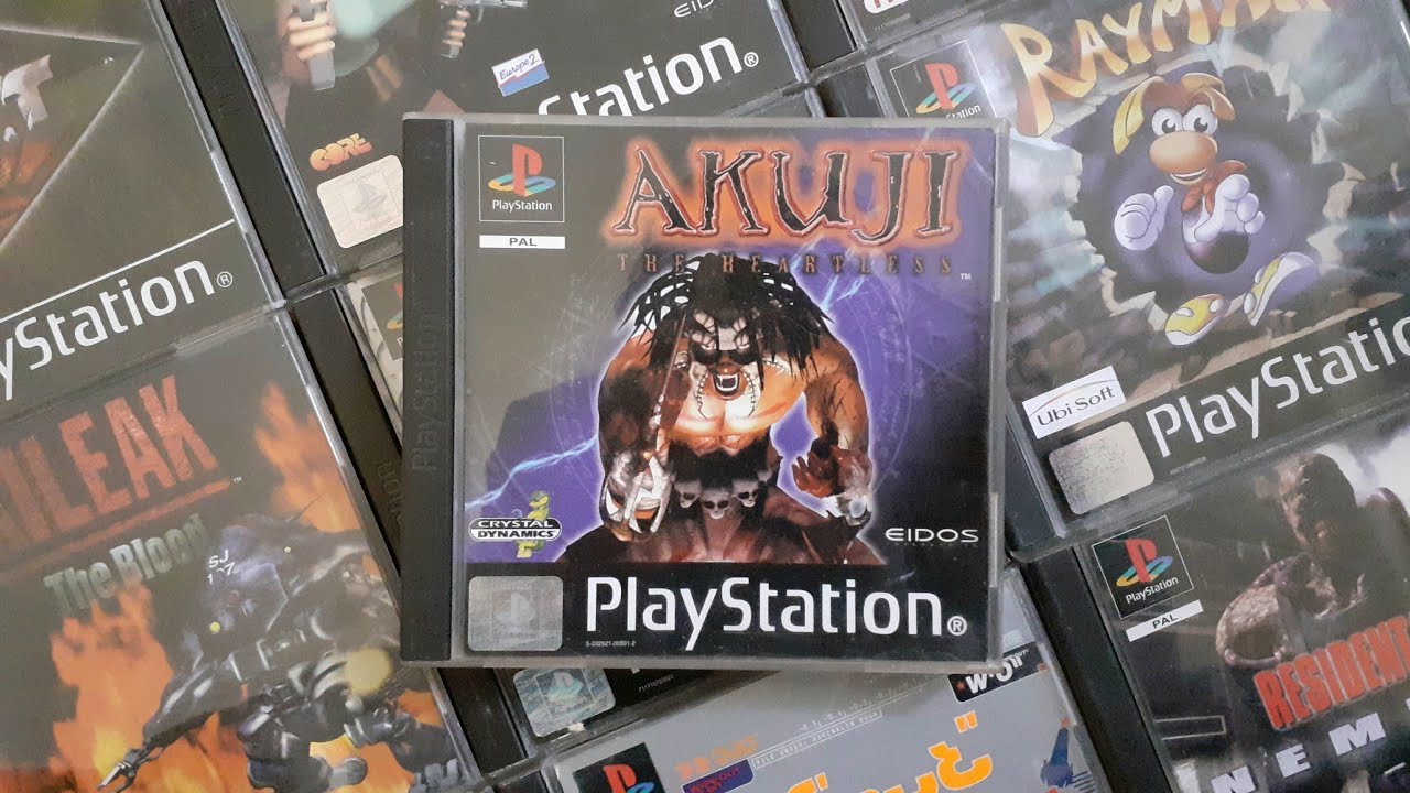 🔎 TEST : AKUJI THE HEARTLESS (PS1) 💔 TOMB RAIDER en mode VAUDOO