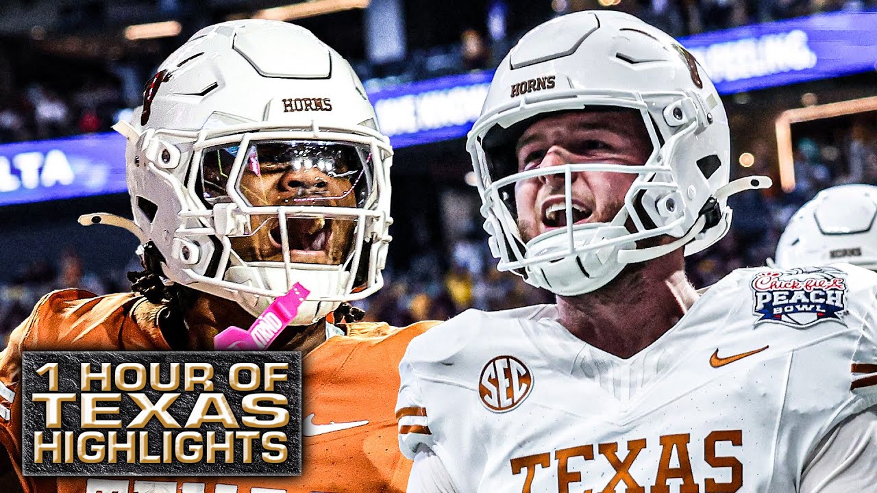 1 HOUR of Texas Longhorns 2024-25 HIGHLIGHTS 🎥 | ESPN College Football