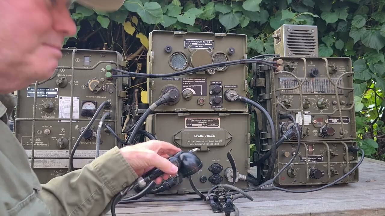 AN/GRC-9F, Описание и демонстрация.