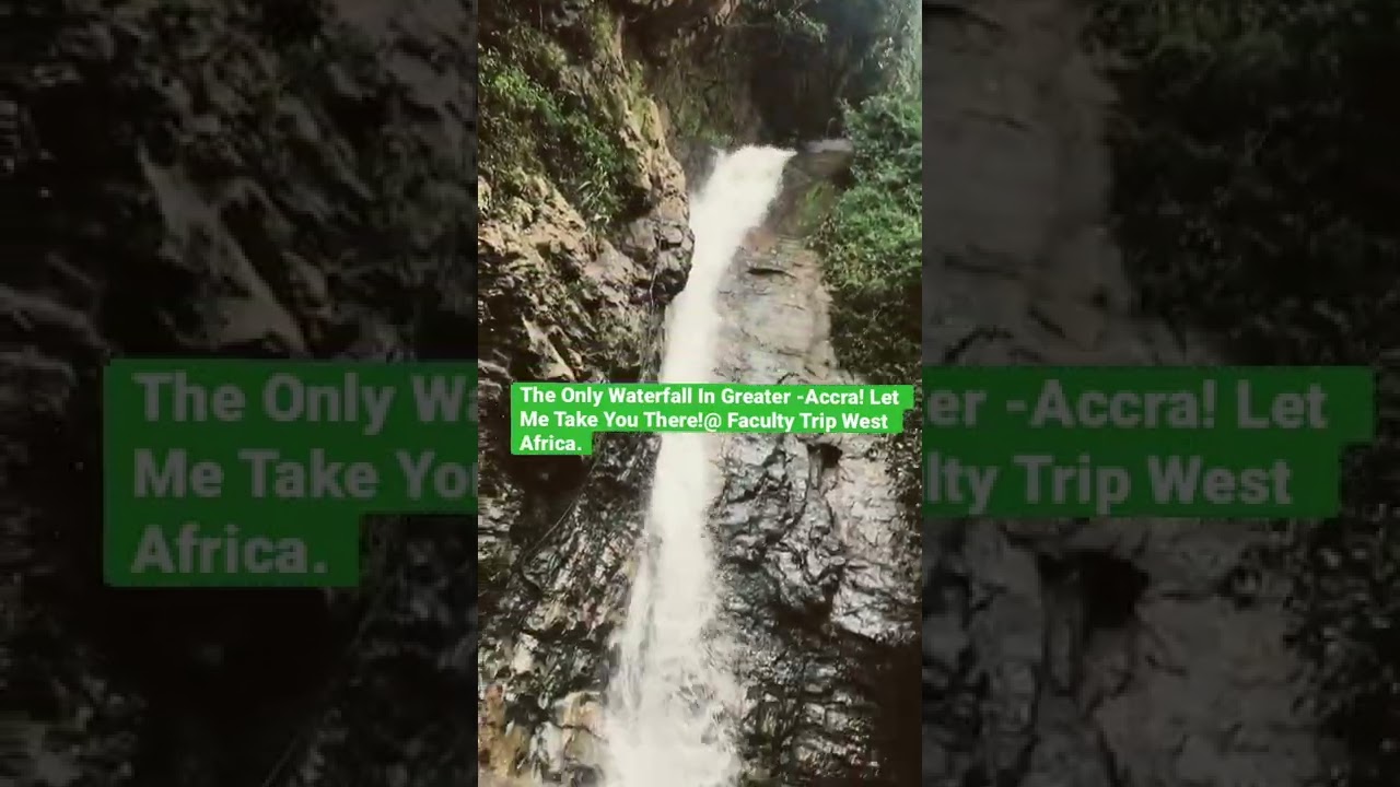 An Amazing Waterfalls 💦 In Greater-Accra Region You Never Know!!! Let Me Take You There.
