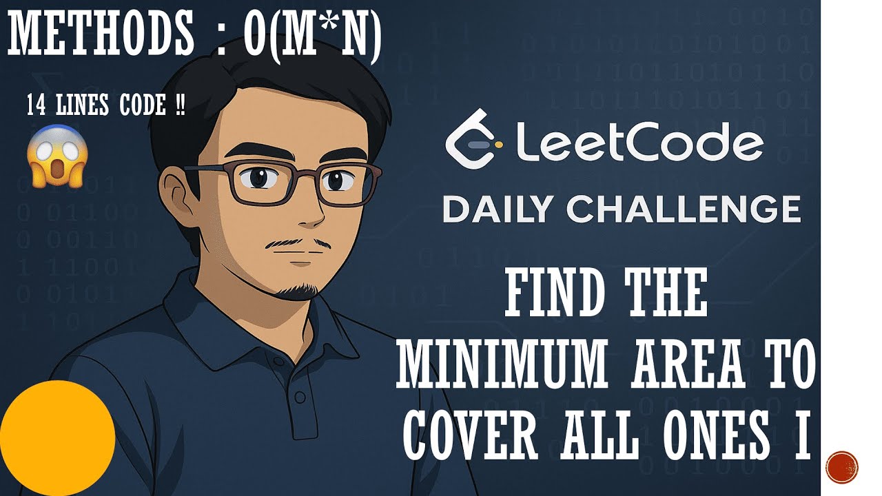3195. Find the Minimum Area to Cover All Ones I | Leetcode Daily Challenge | Matrices