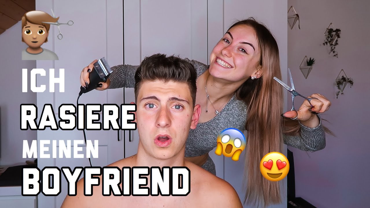 Haare von meinem Boyfriend schneiden/ rasieren :O |MissNici