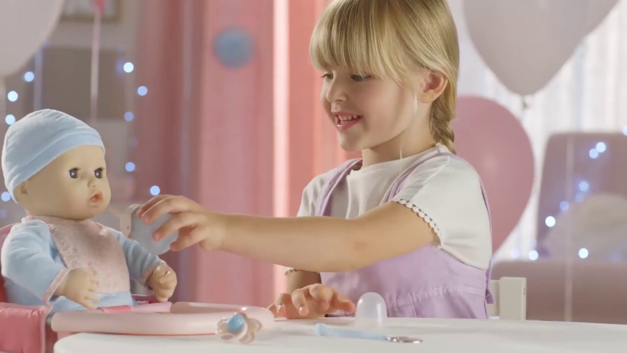 Zapf Creation Baby Annabell Кукла многофункциональная 794-821, 794-654