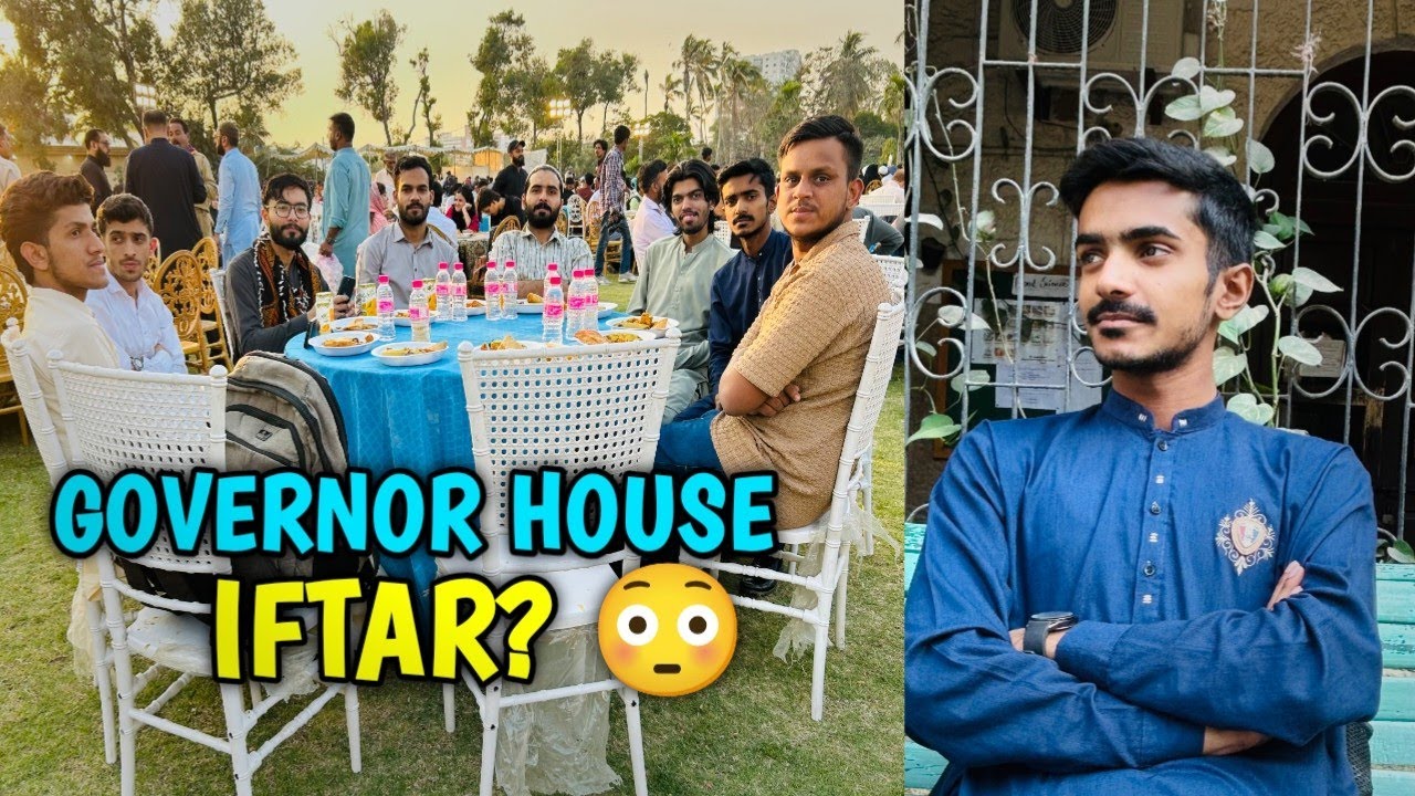 Governor House me Pehla Iftar 😳 | 3rd Roza Special Vlog Ramadan Mubarak 