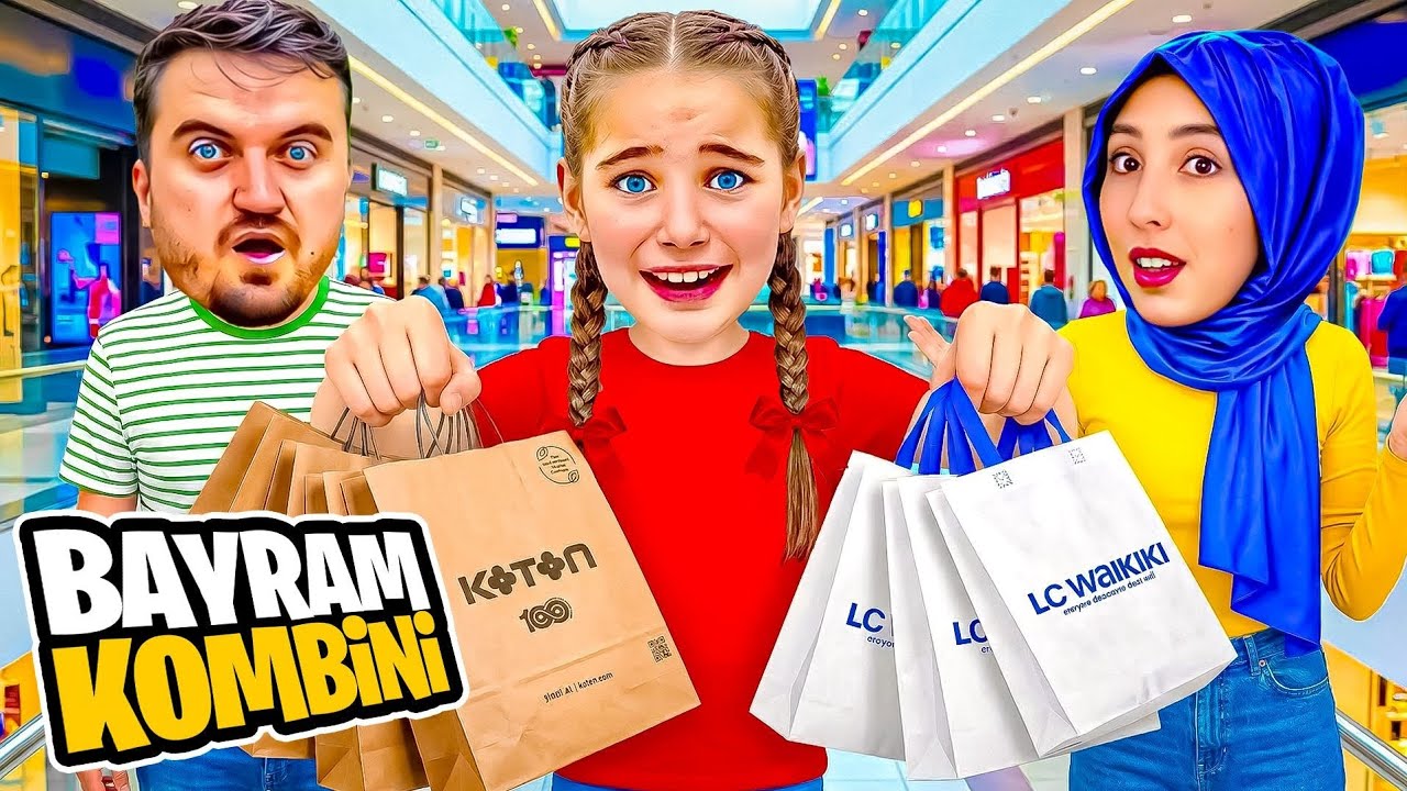 ELİF SİNEM BAYRAM KOMBİNİ ALIŞVERİŞ CHALLENGE ‼️