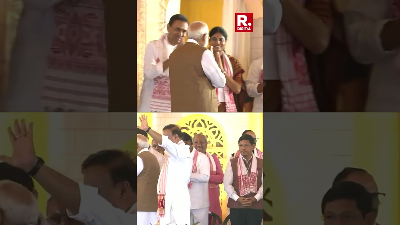 PM Modi Meets NDA Chief Ministers After Assam Government Swearing-In Ceremony