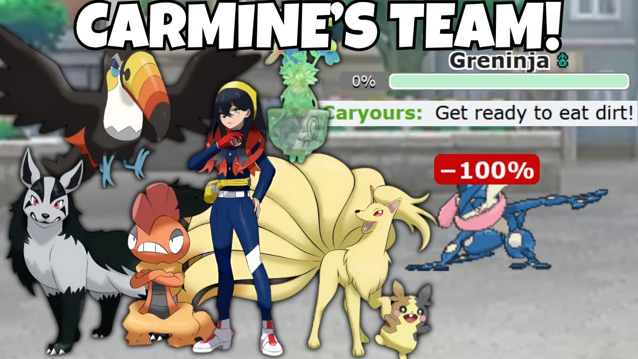 I Took Carmine's Final Team to Pokémon Showdown… Here's What Happened!