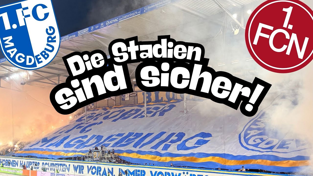 💥PYROWAHNSINN! / 1. FC Magdeburg vs 1. FC Nürnberg / Stadionvlog FANPRIMUS