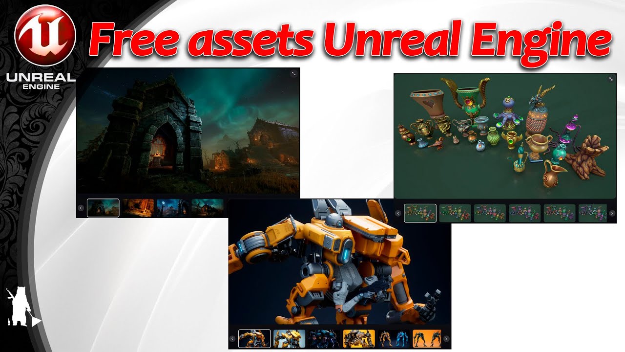 Free assets Unreal Engine (ЯНВАРЯ 2026) Часть 1 (бесплатно до 27 ЯНВАРЯ 2026)
