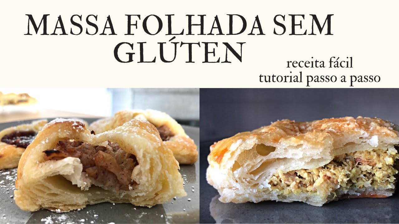 Massa folhada sem glúten