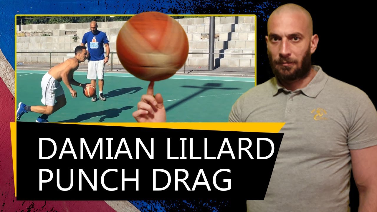 How to do Damian Lillard Footwork - Punch Drag Variations