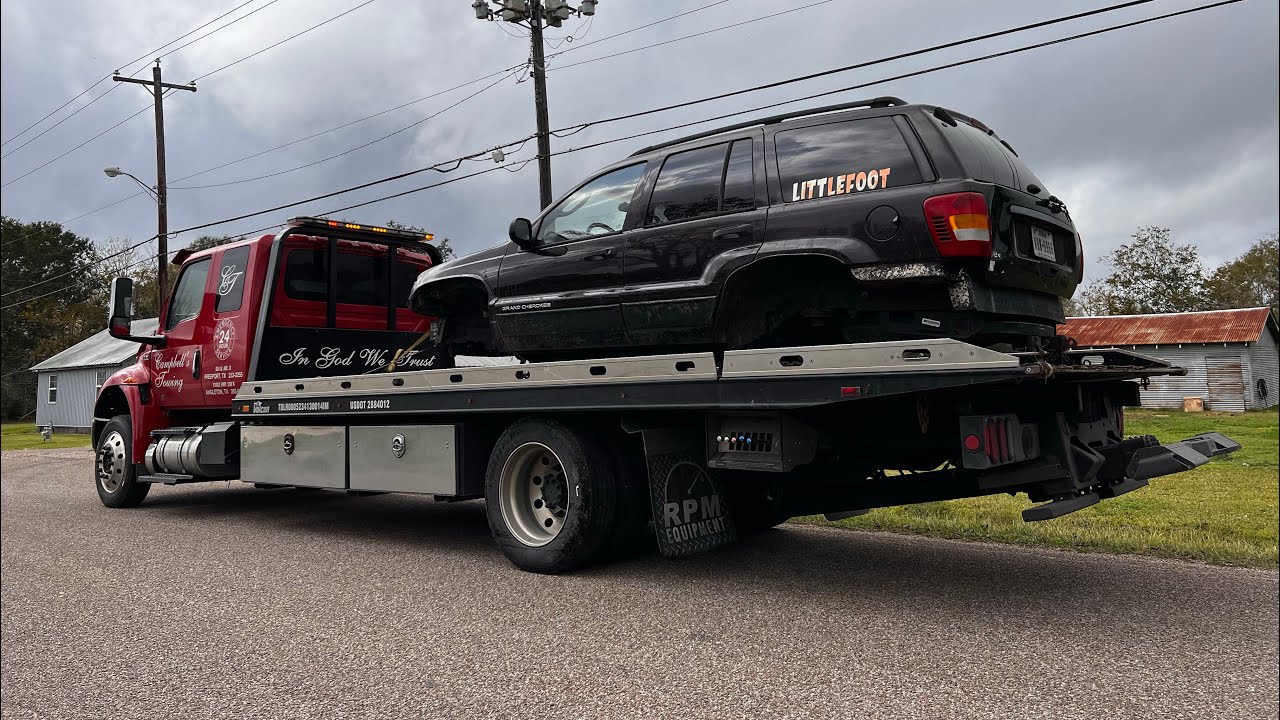 No Wheels? No Problem! Scrapping a Jeep Grand Cherokee.