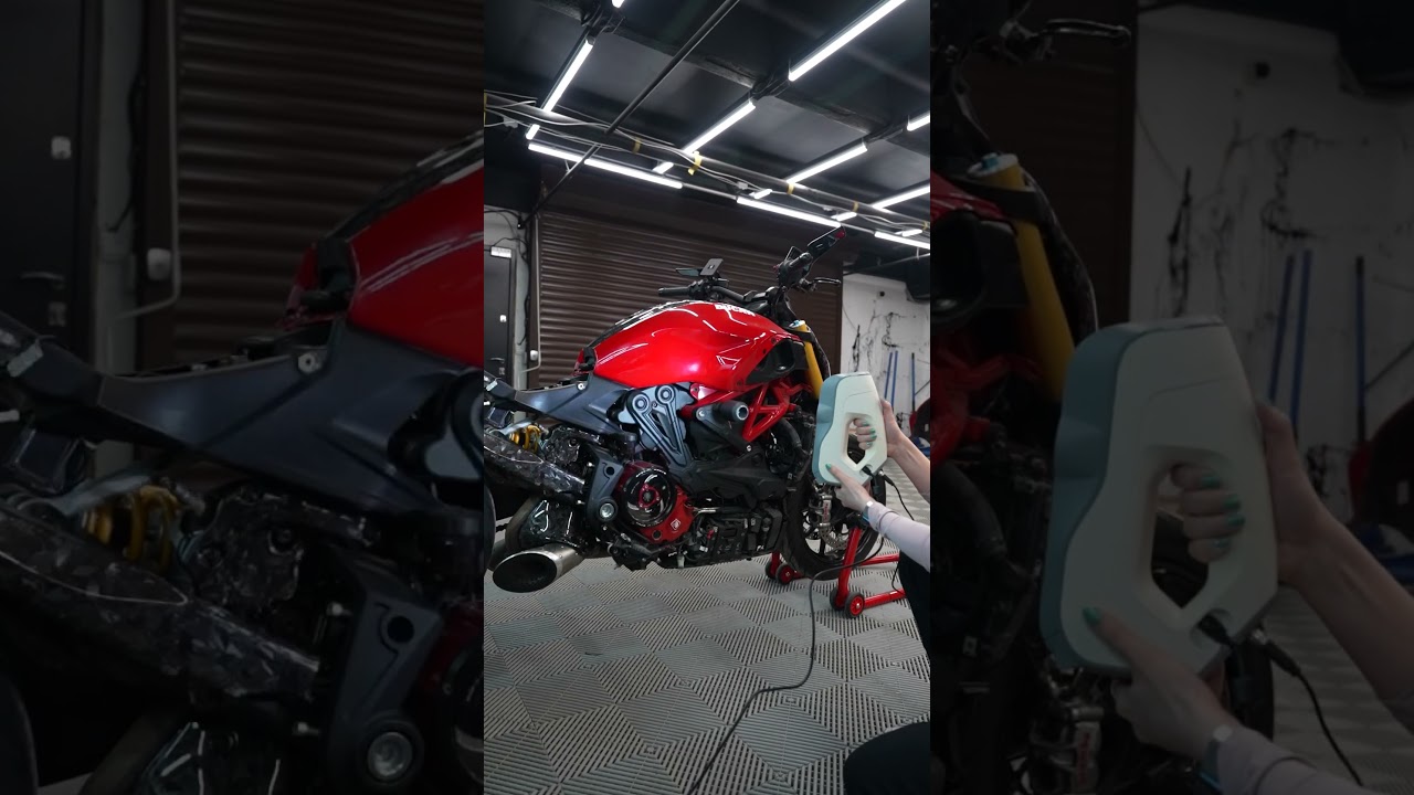 Ducati Diavel 1260 scanning